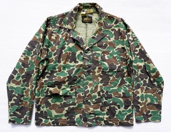 ◇ 70's 南アフリカ製 Kmart ハンティング シャツジャケット M 迷彩