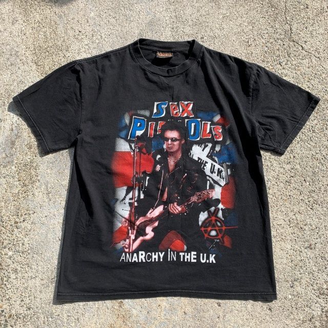 L】SEX PISTOLS シド・ヴィシャス バンドTシャツ 黒□ビンテージ